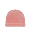 Gorro Bebe TARTINE ET CHOCOLAT Terciopelo Rosa Toile de Jouy