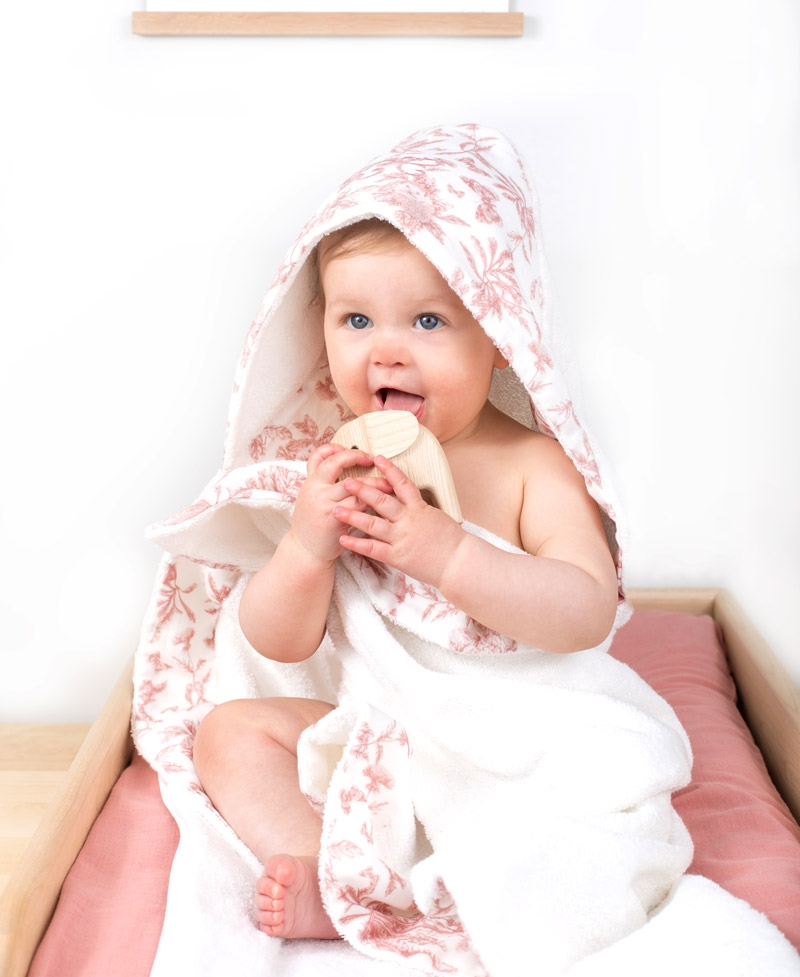 Capa de Baño Bebé TARTINE ET CHOCOLAT Toile de Jouy - Ro Infantil