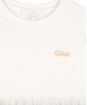 Vestido Niña CHLOÉ Blanco Roto