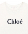 Camiseta Niña CHLOÉ Logo Negro