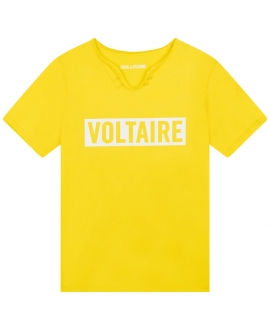Camiseta Niño ZADIG & VOLTAIRE Amarilla