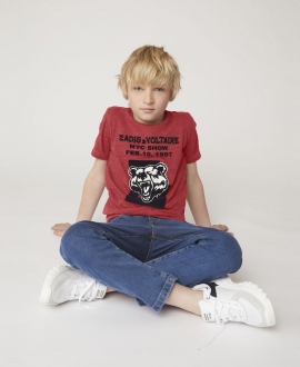 Camiseta Niño ZADIG & VOLTAIRE Bear Roja