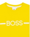 Camiseta Niño BOSS Amarilla