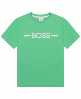 Camiseta Niño BOSS Verde