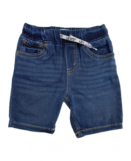 Short Niño LEVIS Vaquero Skinny Dobby Oscuro