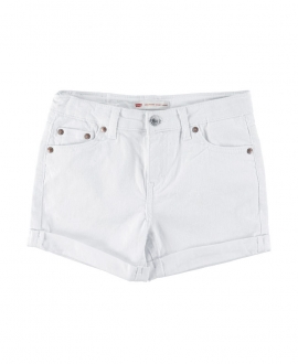 Short Niña LEVIS Blancos (2A a 8A)