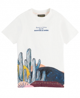 Camiseta Niño SCOTCH & SODA Cáctus