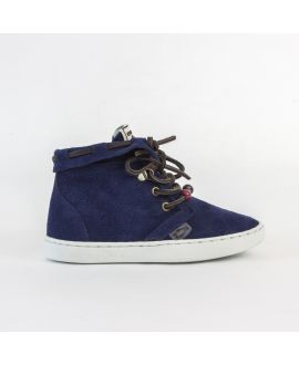 Zapatilla Dolfie Peter 01 Navy Blue Suede