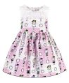 Vestido Simonetta Niña Estampado Dibujos