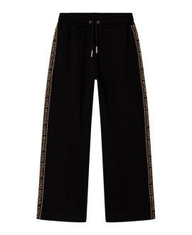 Pantalón Niña MICHAEL KORS Negro Ancho