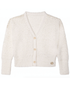 Chaqueta Niña MICHAEL KORS Punto Marfil