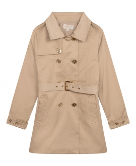 Gabardina Niña MICHAEL KORS Beige