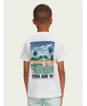 Camiseta Niño SCOTCH AND SODA Open Air 85 Blanca