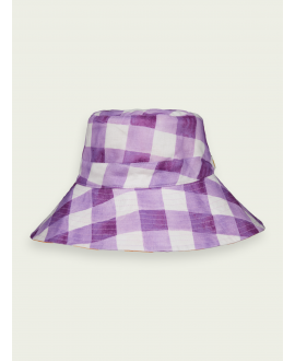 Sombrero Niña SCOTCH AND SODA Cuadros Reversible