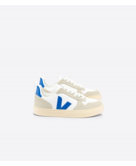 Zapatillas VEJA V-10 Chromefree Leather White Paros Almond