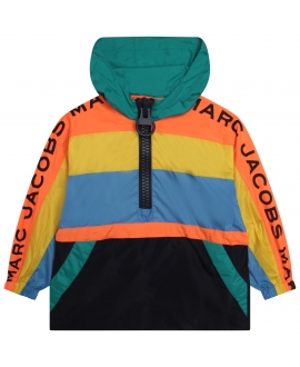 Cortavientos Niño MARC JACOBS Marino Naranja