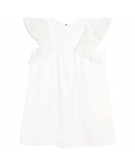 Vestido Niña CHLOÉ Blanco Roto