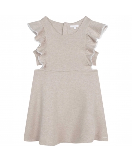Vestido Niña CHLOÉ Beig Jaspeado