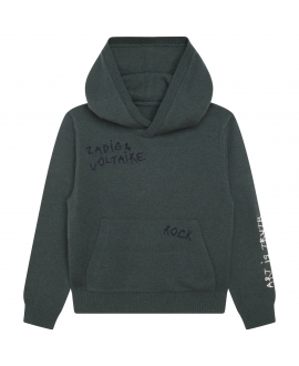Jersey Niño ZADIG ET VOLTAIRE Capucha Verde