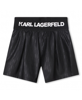 Short Niña KARL LAGERFELD Negro