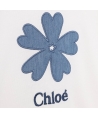Camiseta Niña CHLOÉ Flor Azul