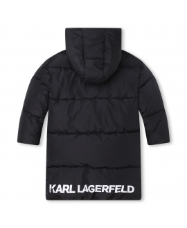 Anorak KARL LAGERFELD Negro Capucha