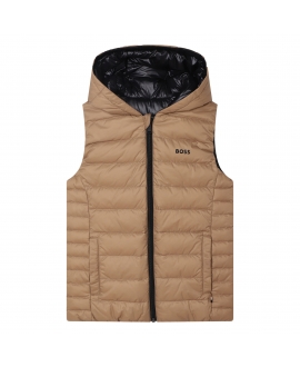 Chaleco Niño BOSS Reversible Arena Negro