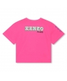 Camiseta Niña KENZO Frambuesa