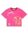 Camiseta Niña KENZO Frambuesa