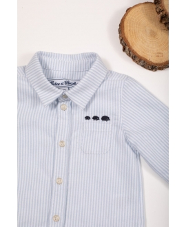 Camisa Bebé Niño TARTINE ET CHOCOLAT Rayas Azul