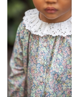 Blusa Bebé Niña TARTINE ET CHOCOLAT Liberty Cuello Volante