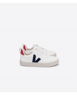 Zapatilla VEJA V-10 Lace CWL Blanco Cobalt Pekin