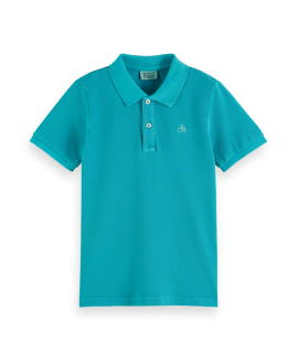 Polo Pique Niño SCOTH AND SODA Surf Blue