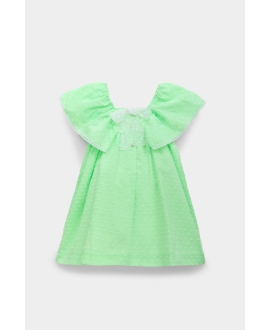 Vestido Niña BE MORE Plumeti Verde