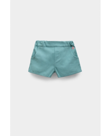 Short Bebé BE MORE Azul Tiza