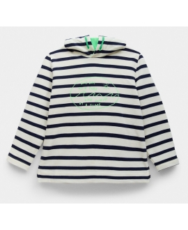 Sudadera Niño BE MORE Rayas Azules