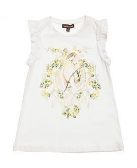 Camiseta Roberto Cavalli Niña Pájaros