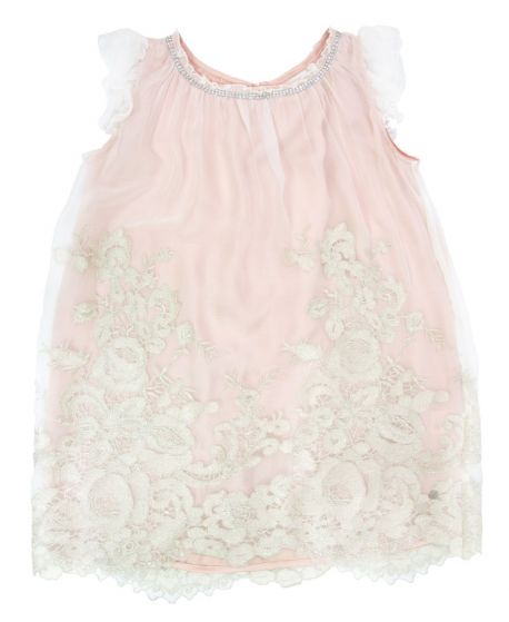 Vestido Miss Grant Niña Rosa Claro