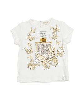 Camiseta Microbe Niña Mariposas