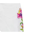 Pantalón So Twee Microbe Flores Blanco