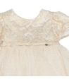 Vestido Microbe Niña Oro