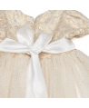 Vestido Microbe Niña Oro