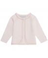 Chaqueta Bebe Niña Tartine et Chocolat Rosa Strass Swarovski