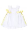 Mini Vestido Piqué Ro Infantil Lazos Colores