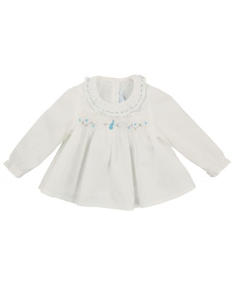 Blusa Bebé Tartine et Chocolat Marfil
