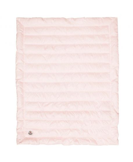 Manta Bebe Moncler Rosa Claro