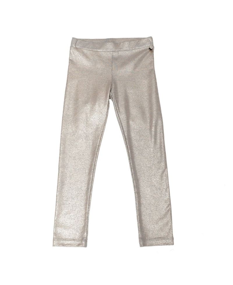 Leggins Niña L:U L:U Gris Metalizado - Ro Infantil