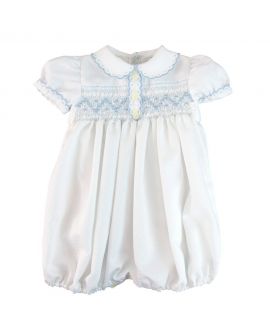Ranita Bebe Ro Infantil Brillantina Azul