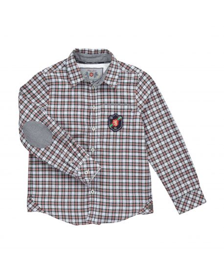 Camisa Niño Tartine et Chocolat Cuadros 