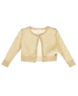 Chaqueta Bebe Niña Microbe Oro